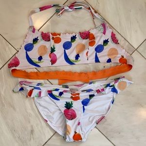 NWT PILYQ women’s swim bikini size M reversible